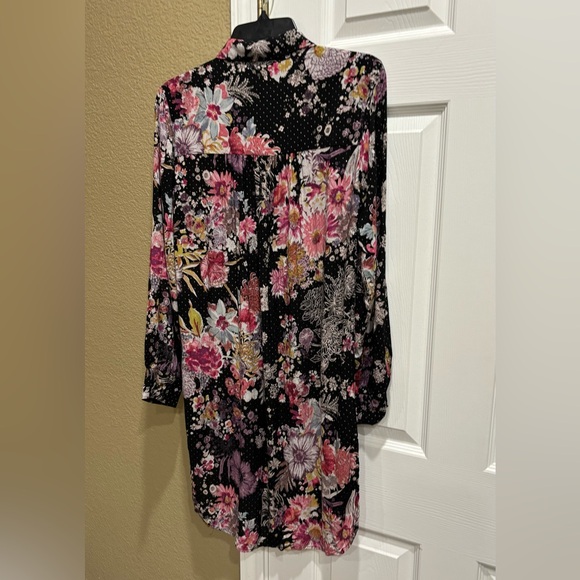 Anthropologie Maeve Floral
Button Front High Low tunic dress size M - Picture 8 of 8
